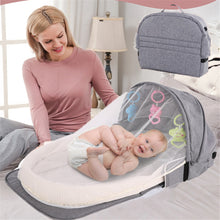 Load image into Gallery viewer, 3. Travel Foldable Baby Bed
